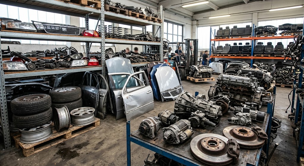 Auto parts warehouse